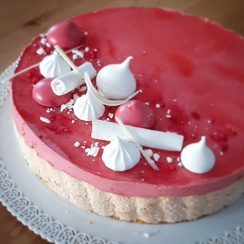 Coeur framboise