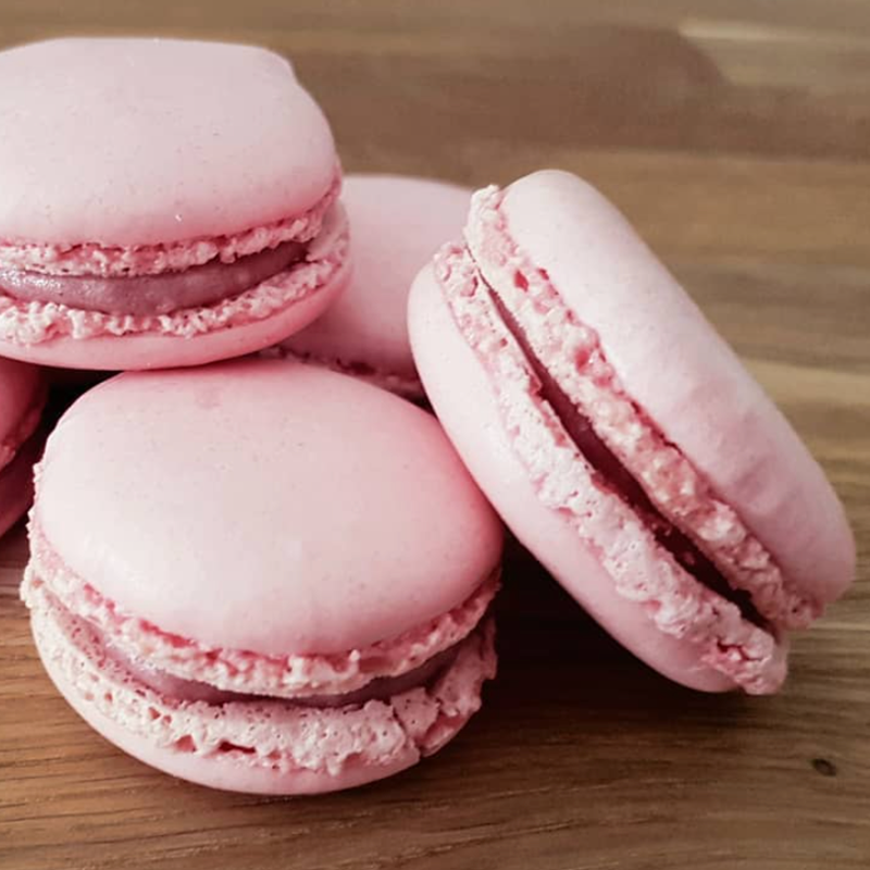 Macarons framboise